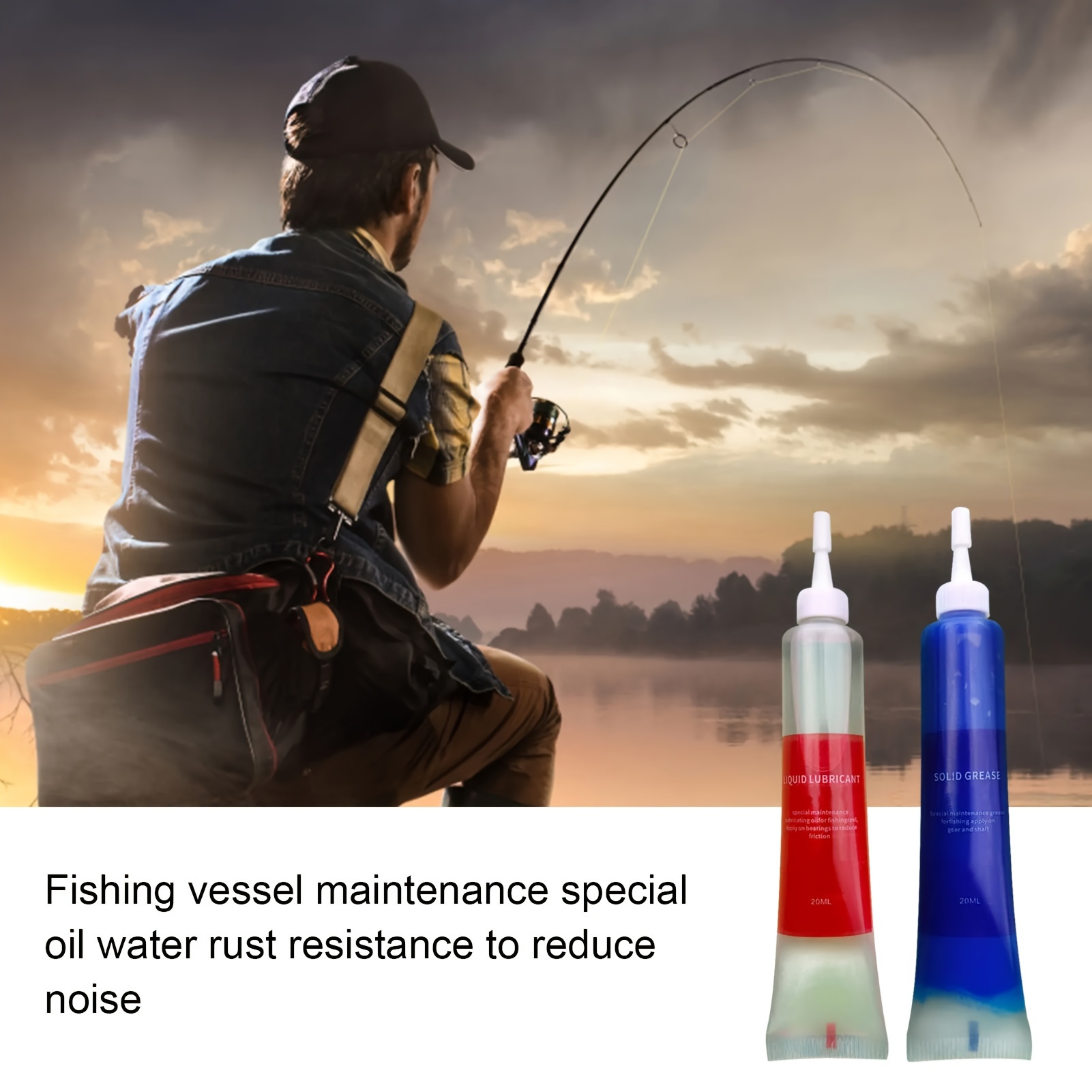 4pcs Fishing Wheel Maintenance - Reel Lubricant review and price